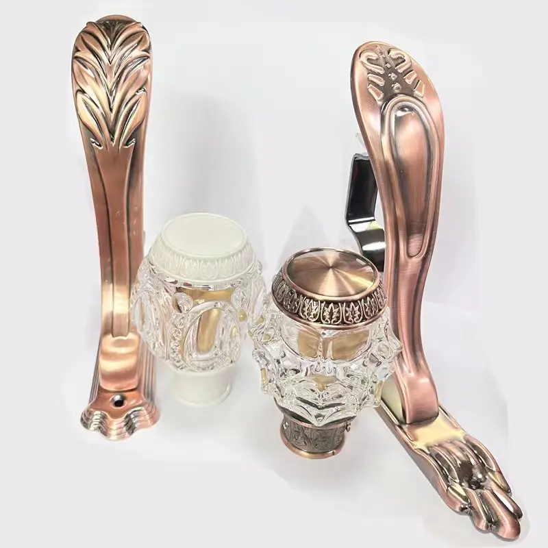 Curtain rod set finials Crystal Glass Ball  curtain crystal ball finials smart curtain opener accessories for the house