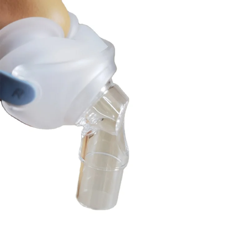 Стерильная кислородная гелевая маска для лица cpap отличного качества с дыхательной