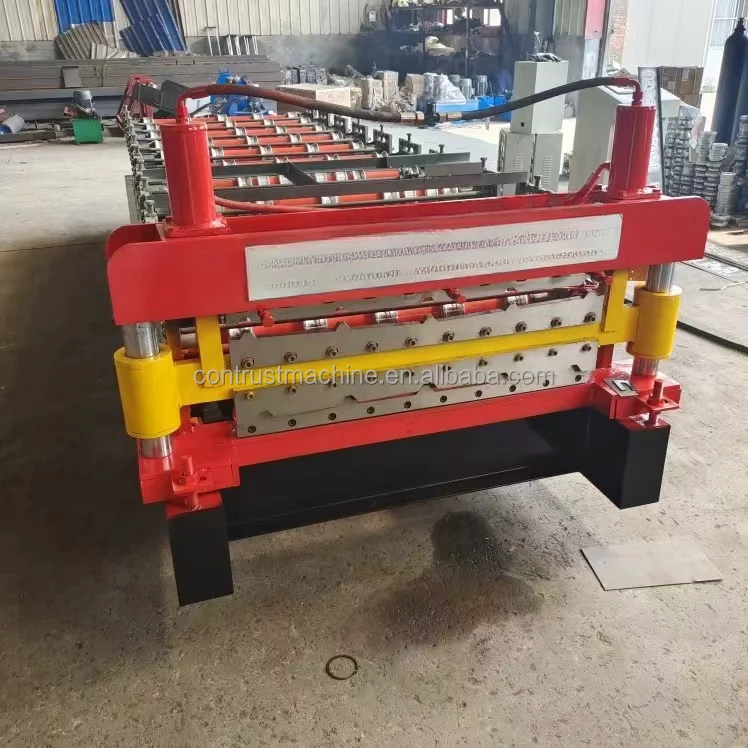 2024 hot sale Roofing Machine Panel Layer Metal Panel Forming Machine Sheet Cold Roll Forming Machine