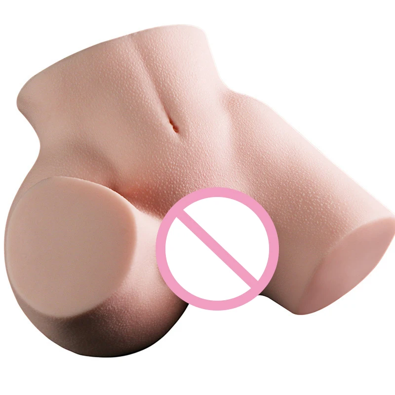 Forked Buttocks Pussy Inverted Model Airplane Cup Adult Male Masturbator Back Into the Double Point Ass Sex Toys