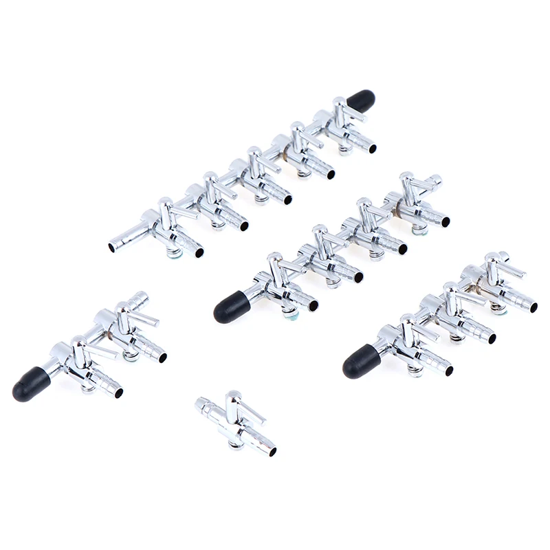 High Quality Aquarium Tank Air Lever Pump Oxygen Air Flow Splitter Tube Pipe Control Valve