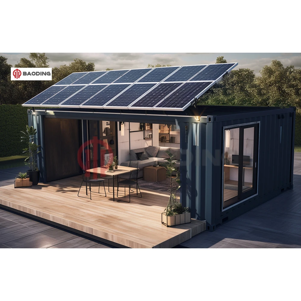 Solar panels Casas Prefabricadas 40ft Flat Pack Stackable 3d Architect Design Homes Luxury Modular Container House