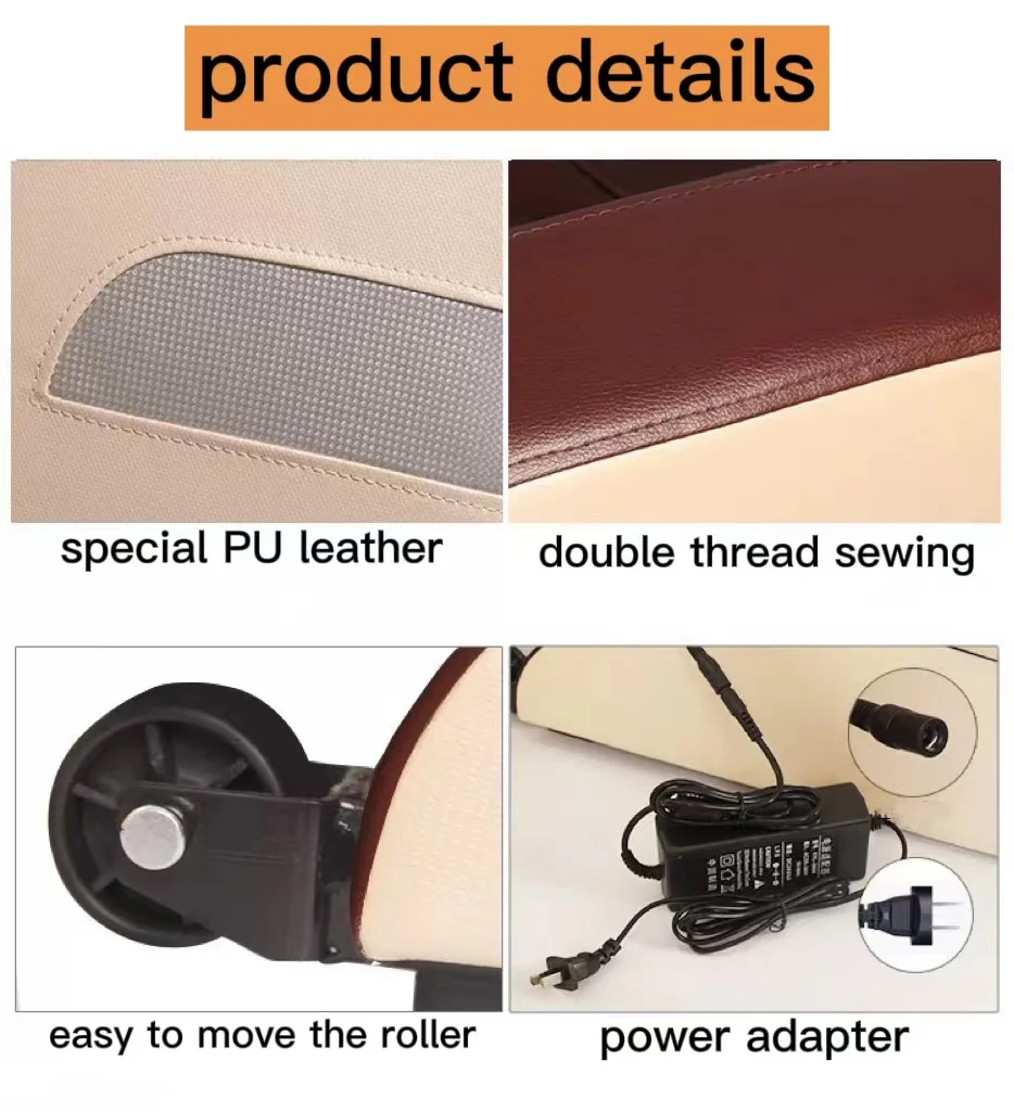 Hot sale full body electric 4d zero gravity luxury massage chair with footrest and massage