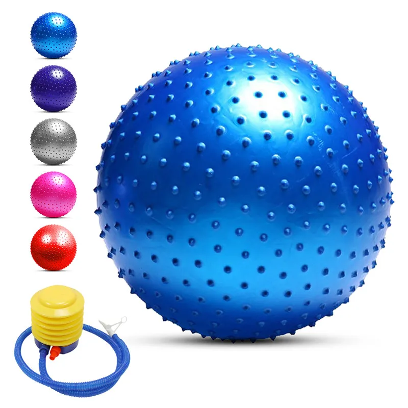 
Wholesale Anti Burst Fitness Yoga Balance Exercise Spiky Massage Gym Ball 