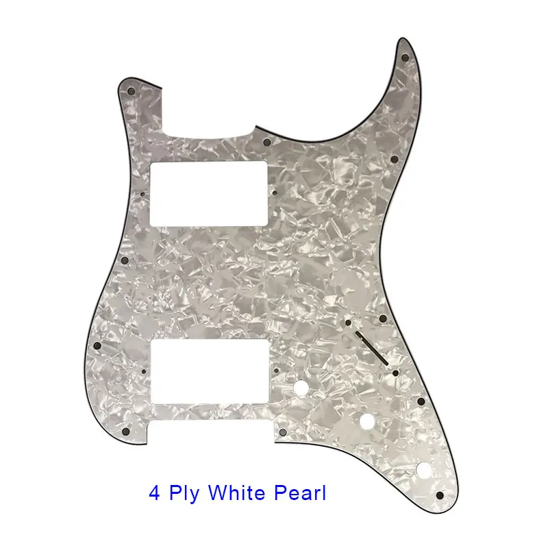 Pleroo Guitar accessories USA/Mexico Standard ST HH guitar with PAF Humbucker Holes pickguards for Stratocaster