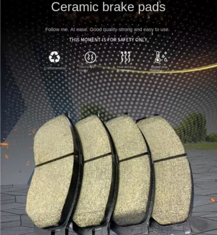 Новые передние тормозные колодки изготовленные в Китае для Toyota Camry Honda Mercedes Benz универсальная модель автомобиля