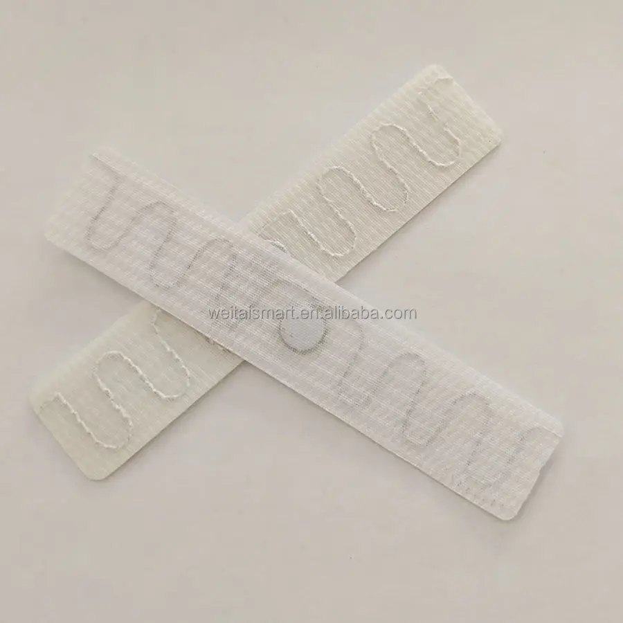 Top sale Custom Fabric Textile Linen Clothes Washable UHF Chip Long Range RFID Laundry Tag/Label