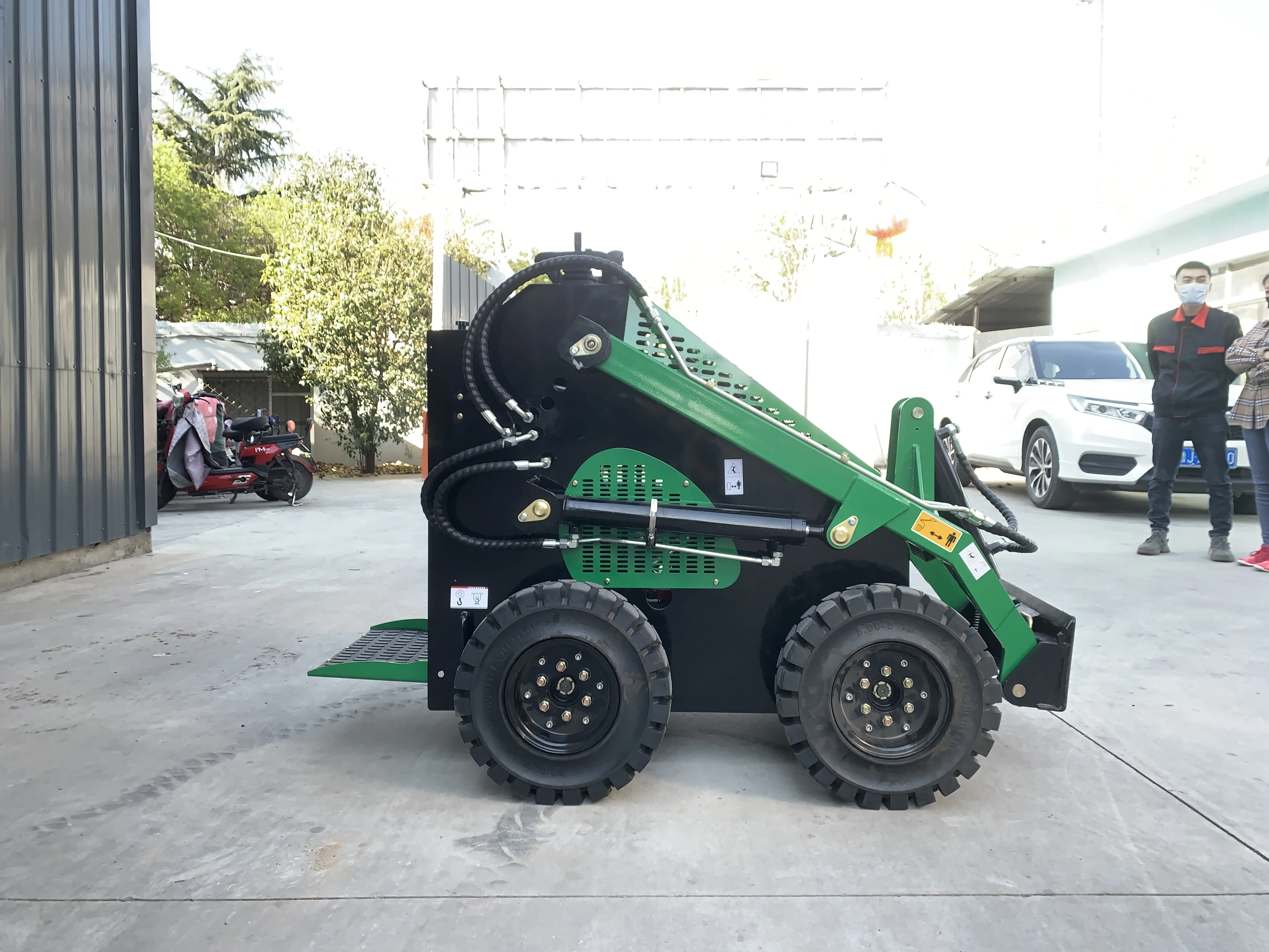 Factory price diesel skid steer track loader 500kg 800kg 1000kg 1500kg mini skid steer loader diesel