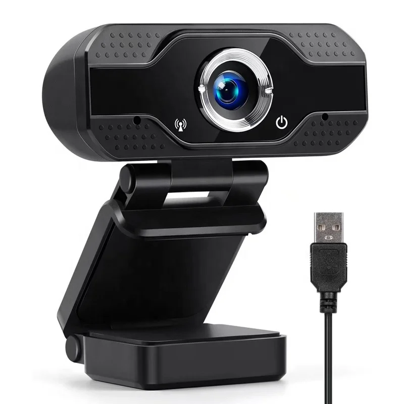 Full 1080P Web Camera USB Driver Free Network Live Online Class Video Conferencing Streaming Recording HD Webcam with Microphone