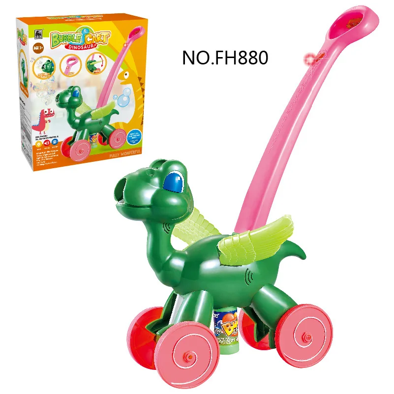 Funny Electric Outdoor Dinosaur Shape Children Toys Bubble Maker Machine