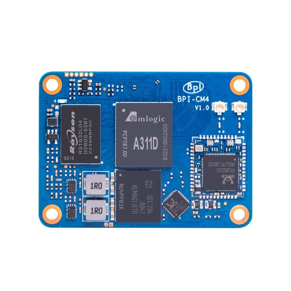 Core board BananaPi BPI-CM4 Amlogic A311D 4 Arm Cortex-A73 cores MIPI DSI/MIPI CSI mini pcie Android and Linux system
