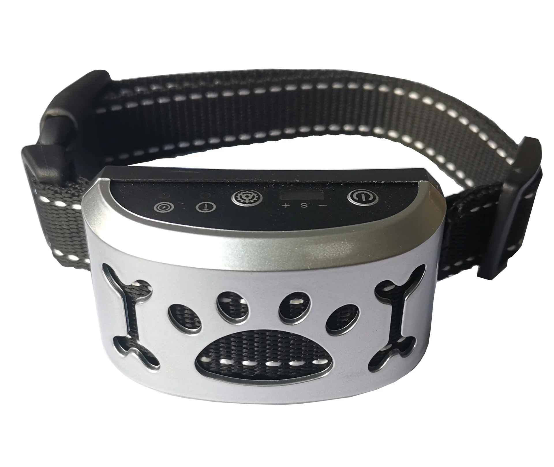 New Automatic Adjustable Vibration Beep Dog Bark Collar Waterproof Rechargeable Anti Barking Collar Dog Training Collar