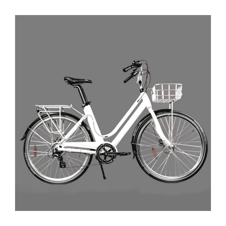 Женский велосипед с мощным бесщеточным задним мотором