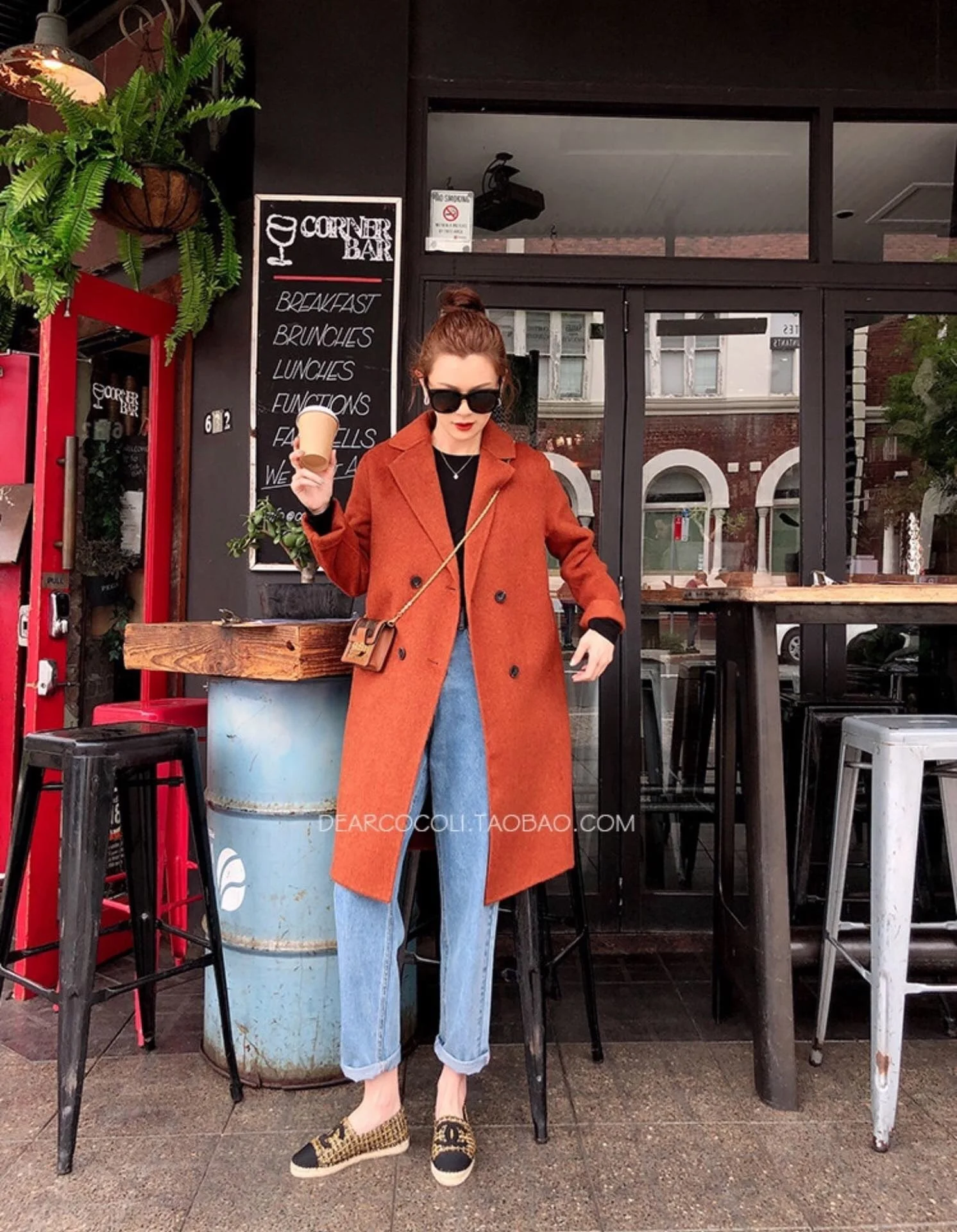 Новый дизайн, двухстороннее кашемировое шерстяное Женское зимнее пальто