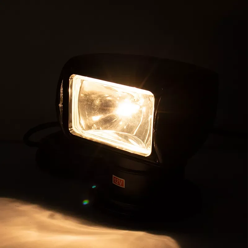 12V 24V галогенный 100W Водонепроницаемый светодиодный МОРСКОЙ лодочный поисковый светильник для яхт