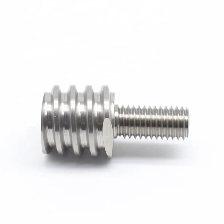 Custom made double dual sided threaded joint connecting screw