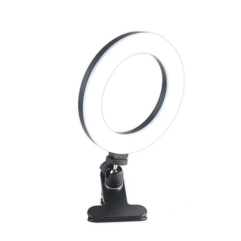 USB Powered Fixed On Computer 6 inch Table Laptop Ring Light