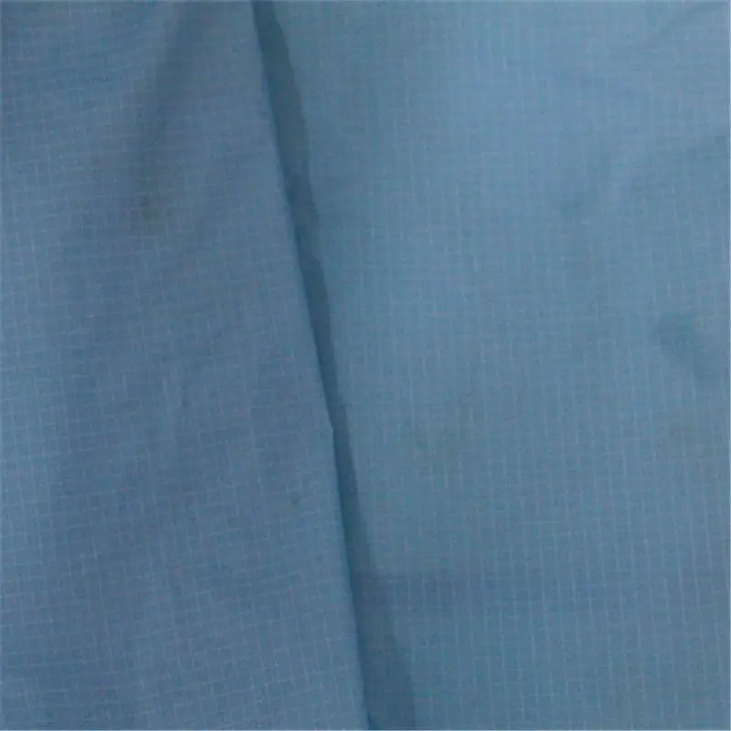 Ultralight 20D Ripstop Nylon Fabric Waterproof PU TPU Coated 400T Nylon Taffeta Fabric for Tent Parachute Jacket