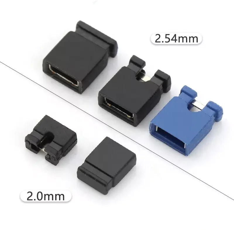 2.54 mm 2/3/4/5 Pins Jumper-Cap PCB Header Shunts Jumper-Cap 2.54mm Pitch