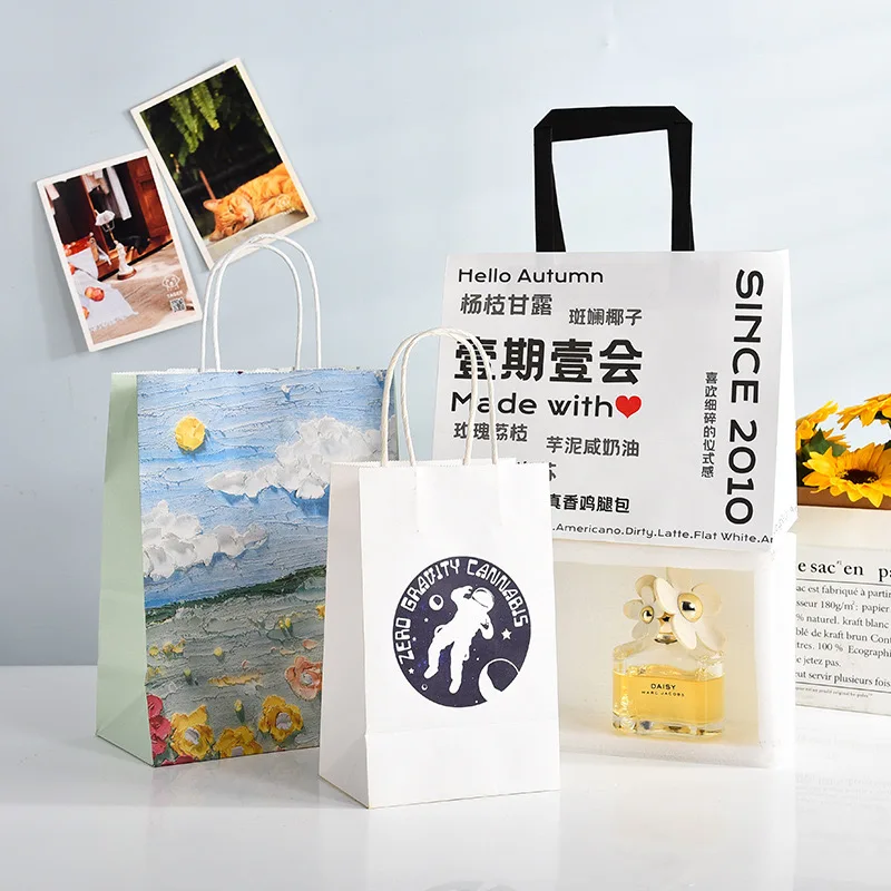 China Wholesale High Quality Foldable Cake Packaging Box Candy Paper Cardboard Box With Handle