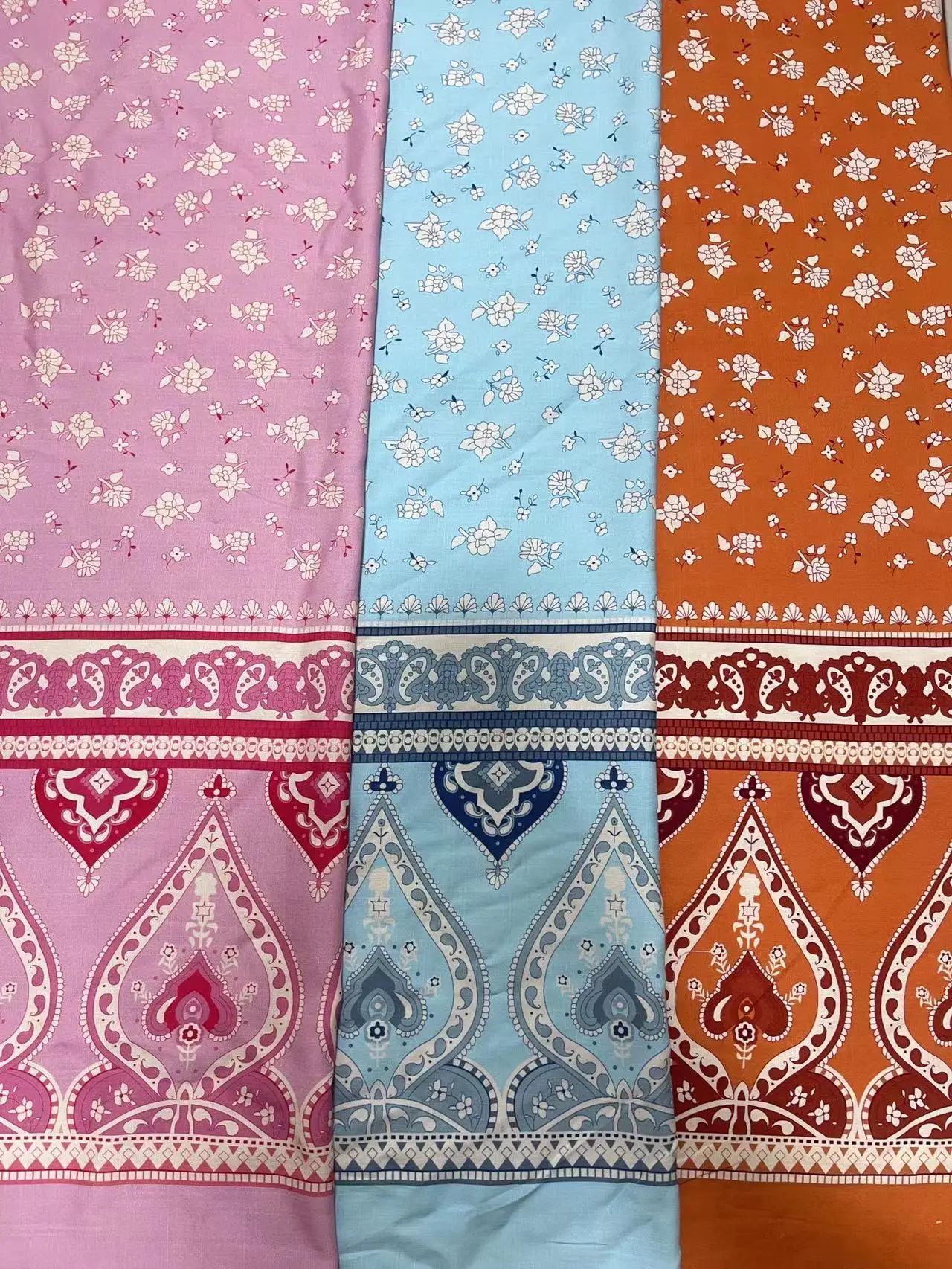 Factory price viscose/polyester fabric print for print fabrics online rayon fabric in pakistan