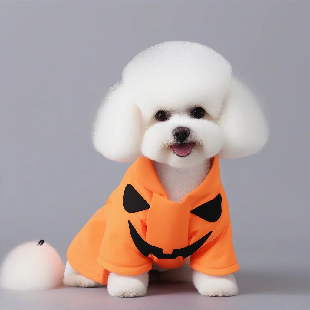 Wholesale New pumpkin Festival Cosplay Pet Cosplay Costumes Cute Halloween Dog clothes with hat Funny Party