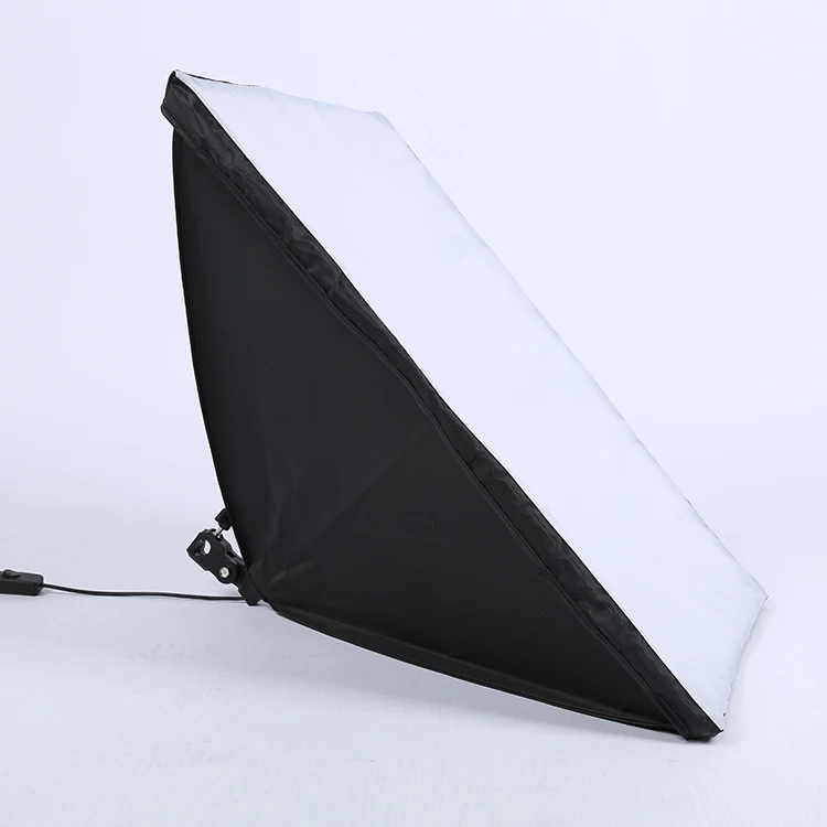 Photo Studio Kit Photography Light Soft box Studio 4 Socket Lamp Holder 50*70CM Softbox with Stand