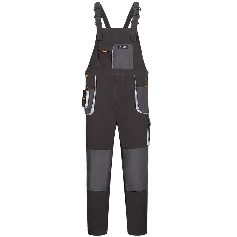 Men work Bib Pants Overall Scrubs Multi Pockets Workwear Jumpsuits for men Out Jumpsuit Coverall Trousers