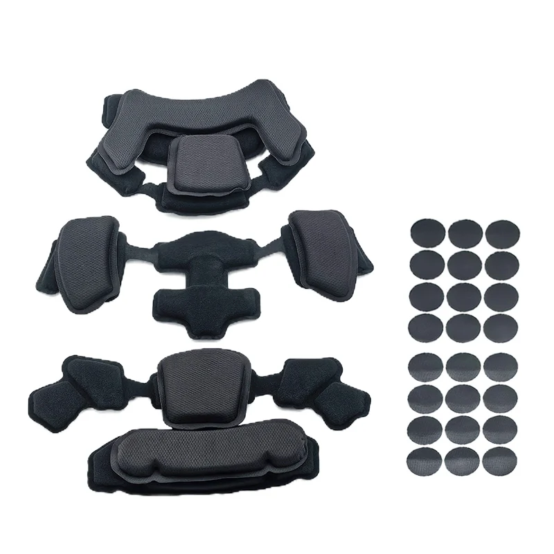 Hot Selling Eva Pad Kit Tactical Helmet Padding Helmet Suspension System FAST MICH Adjustable Tactical Helmet Accessories