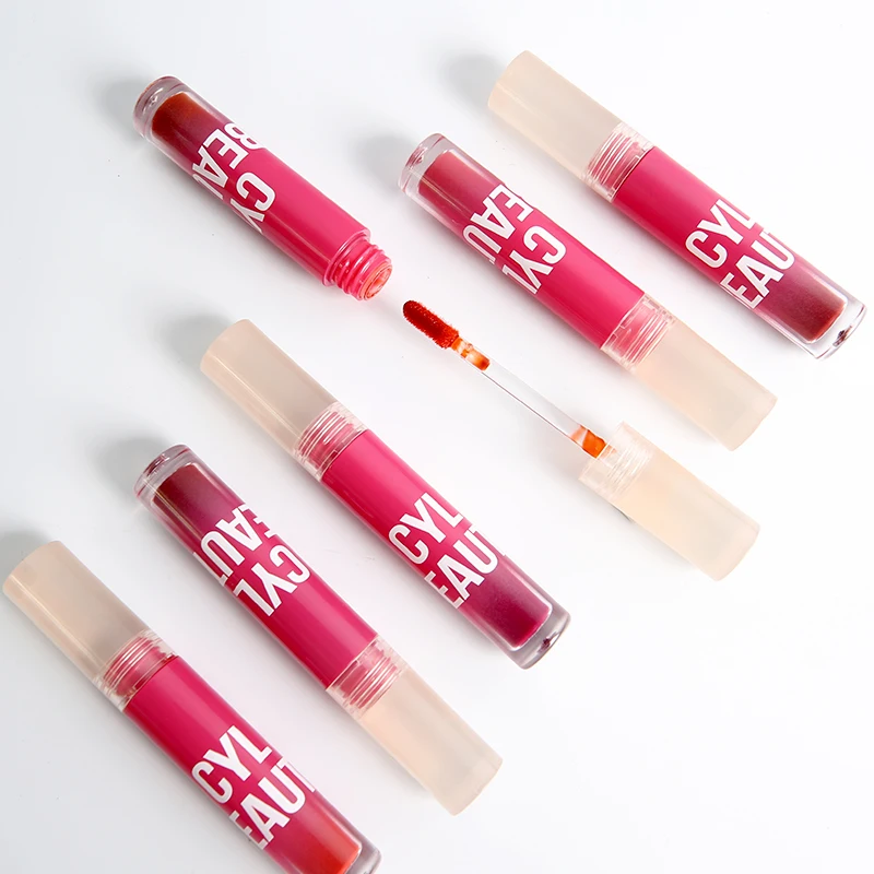 Высокое качество от производителя индивидуальный высокопигментный блеск для губ с собственным логотипом 24 часа долговечная уникальная розовая увлажняющая жидкая помада