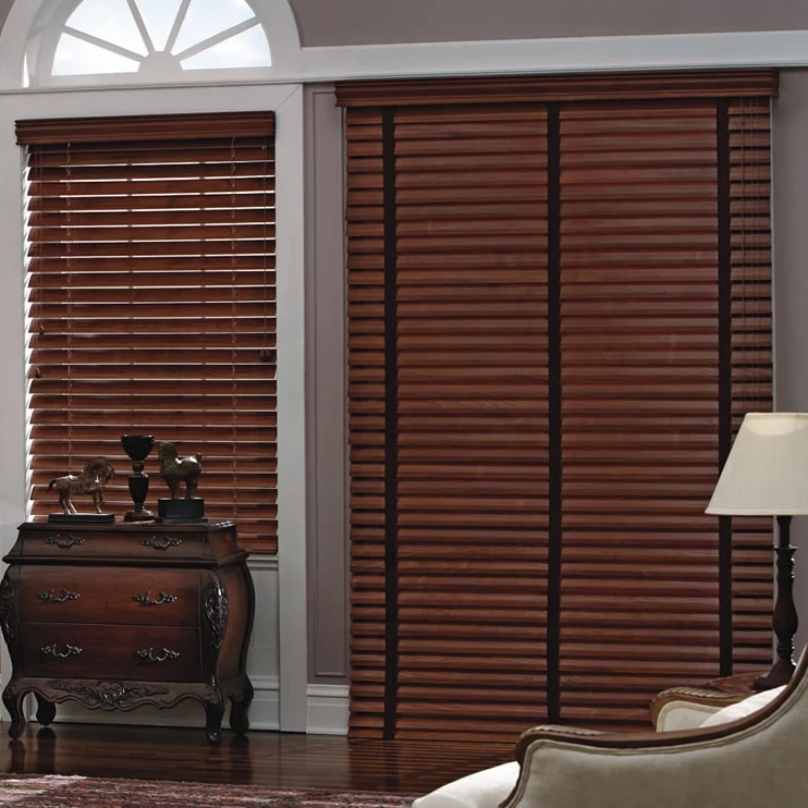 
New Design Bamboo Cordless Window Shades Blinds 