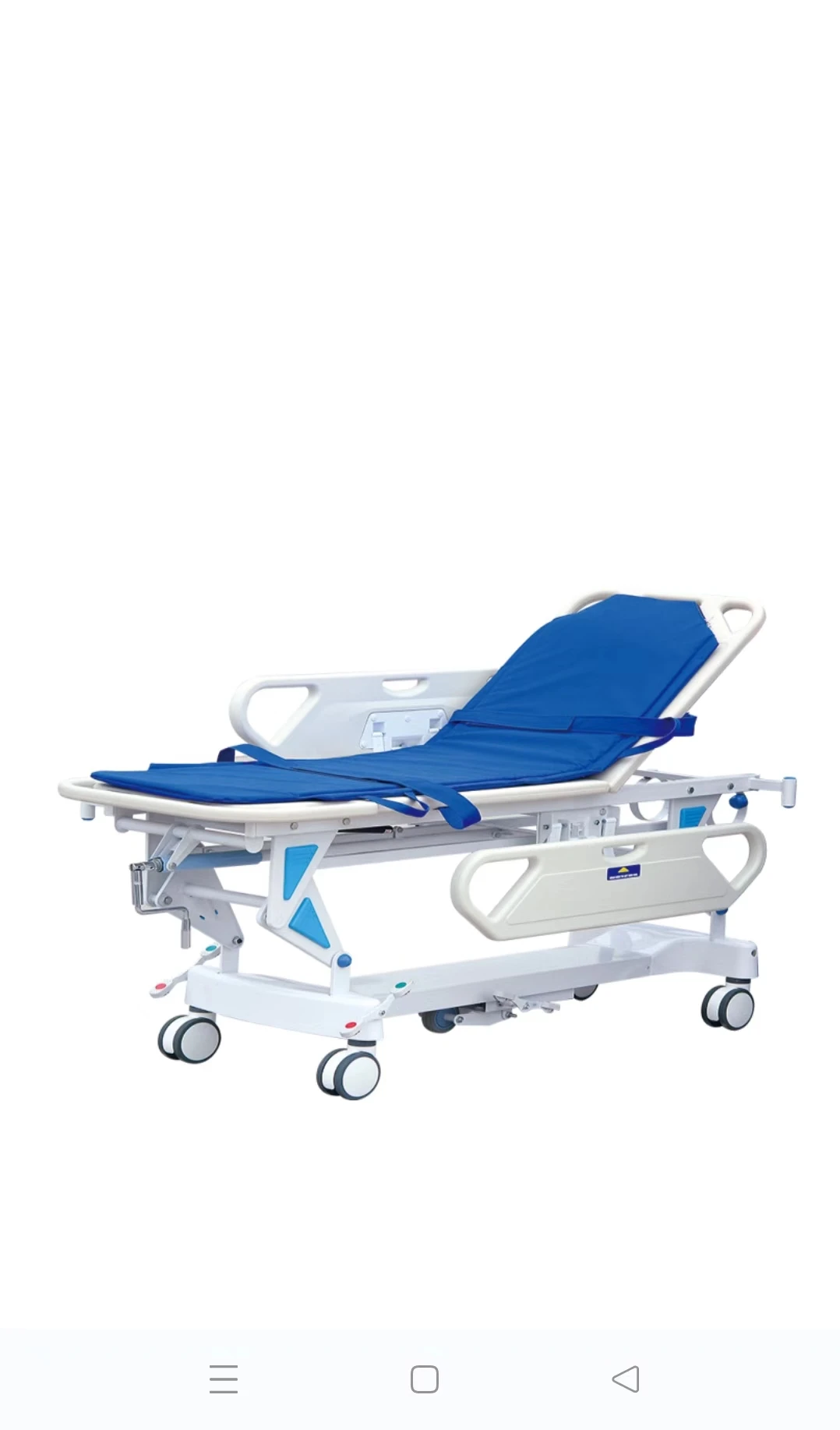 Professional Hospital Furniture Emergency Patient Transport Stretcher Trolley