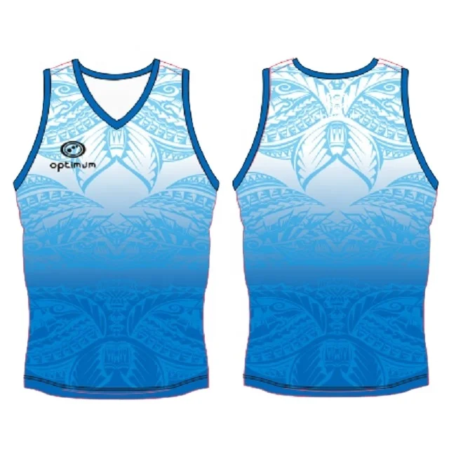 
Summer Breathable Polyester Fashion Mens Underwear Sublimation Rugby Singlet 