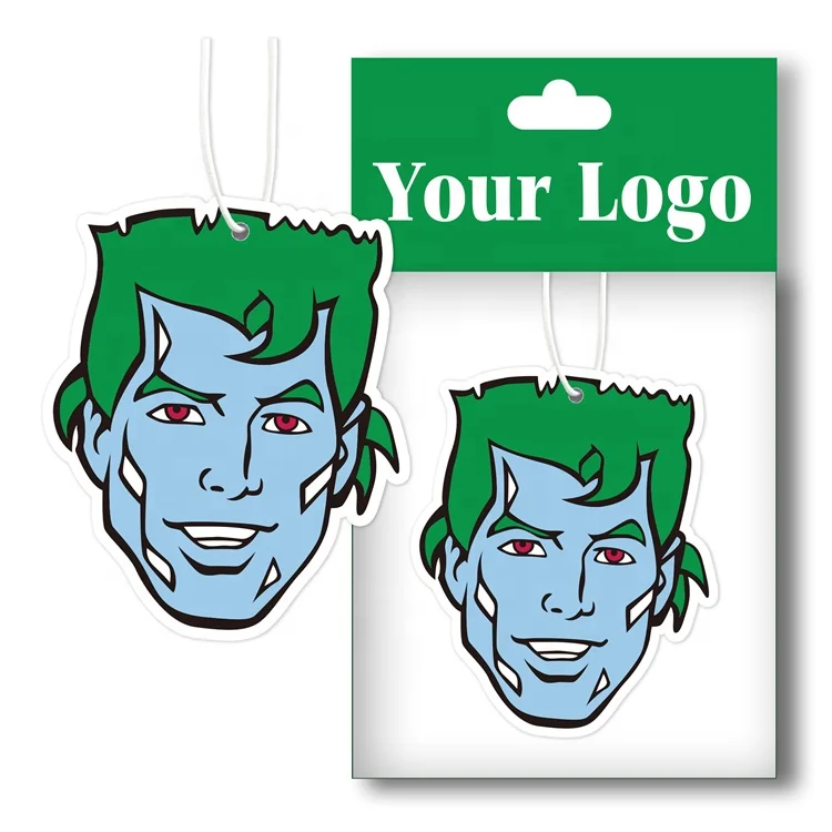 Guangzhou factory cheap popular scents air freshener paper