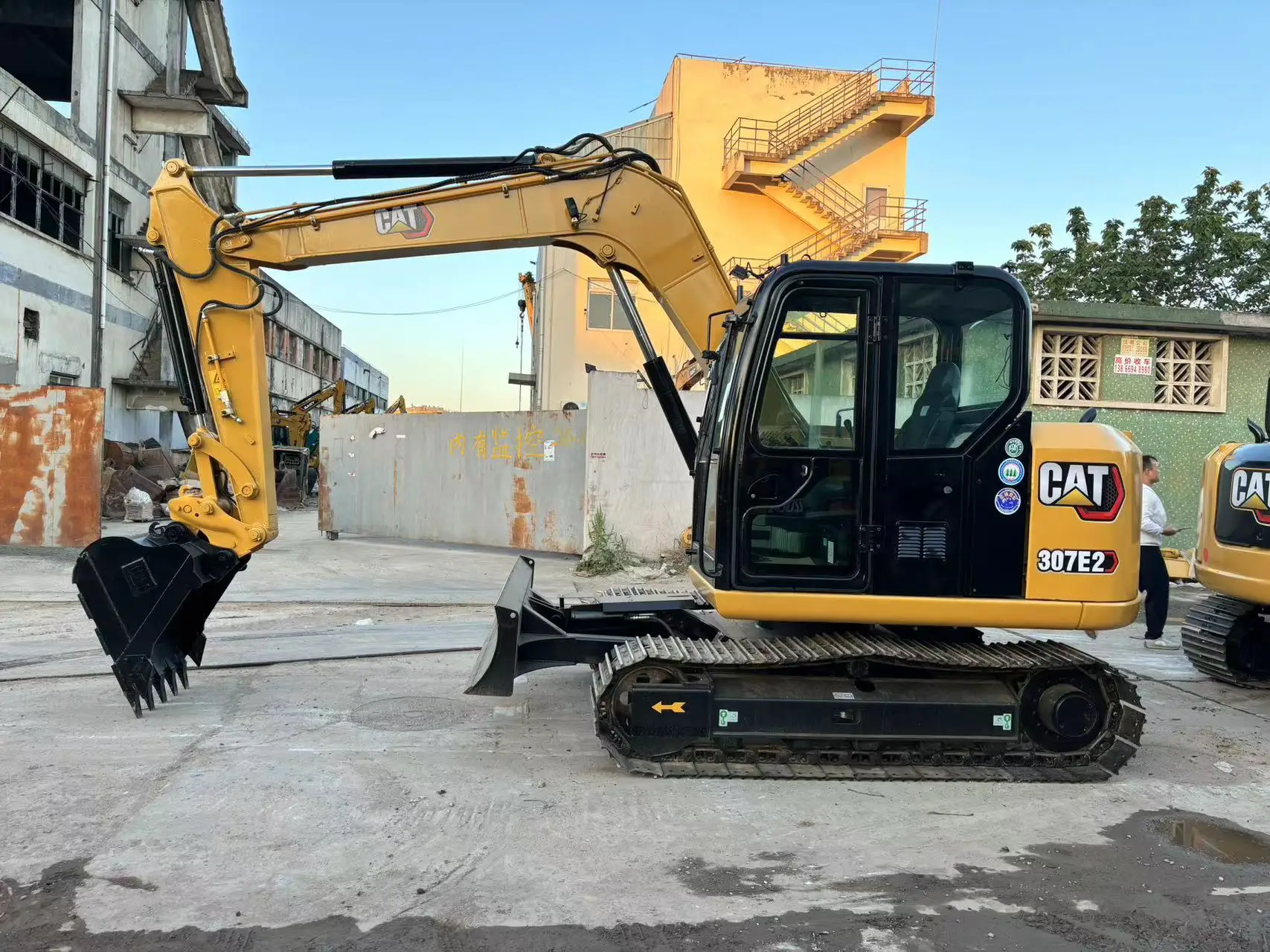 Used Caterpillar Mini Excavator Digger Crawler Tractor Caterpillar 307E 308D for Sale
