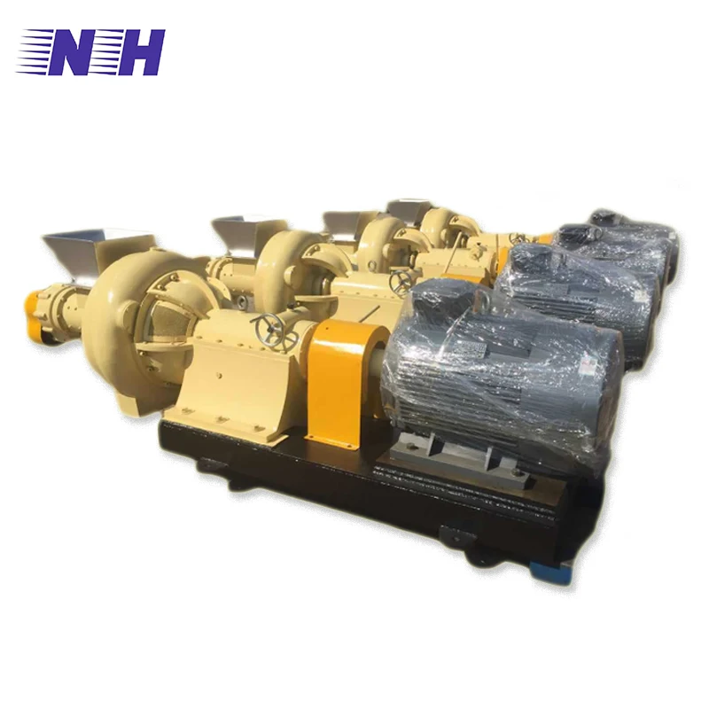 Double conical tri paper disc refiner for pulp