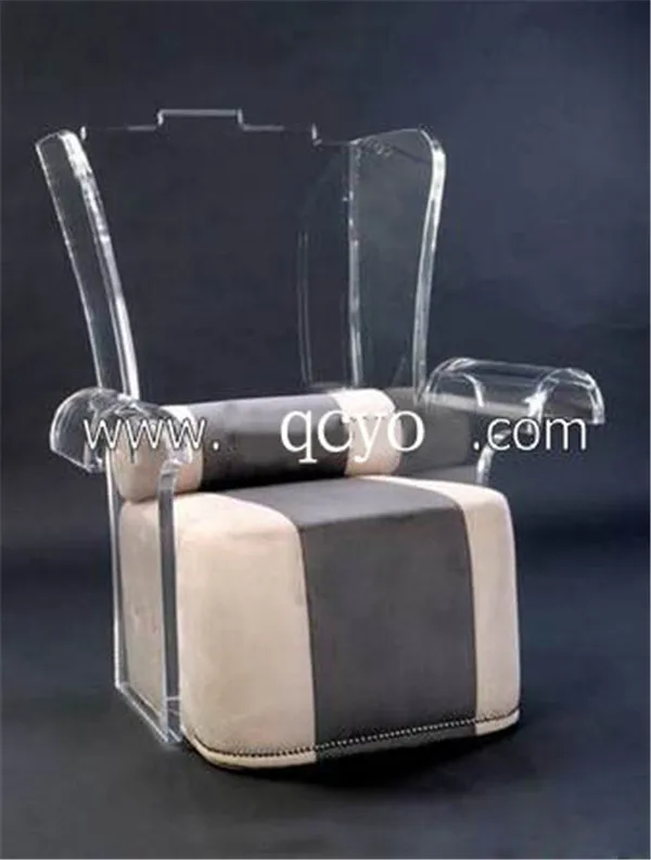 custom clear acrylic sofa organic glass sofa