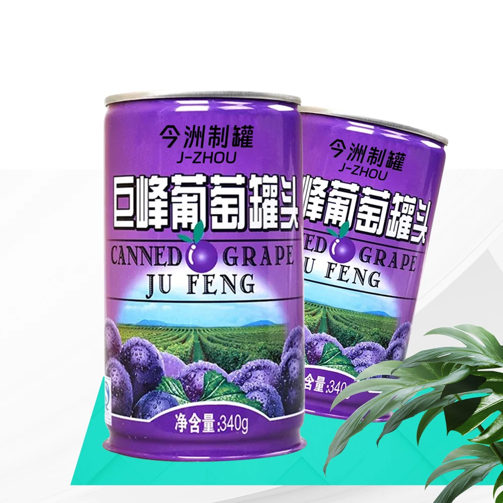 Wholesale transparent Food Grade Recyclable 691# Energy tea soda soft Drink Packaging round empty Metal Tin Can with Lids