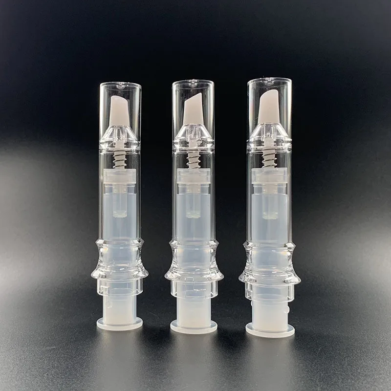 Customized lip plumper lip gloss packaging private label empty lipgloss tubes 5ml big wand lip gloss tubes