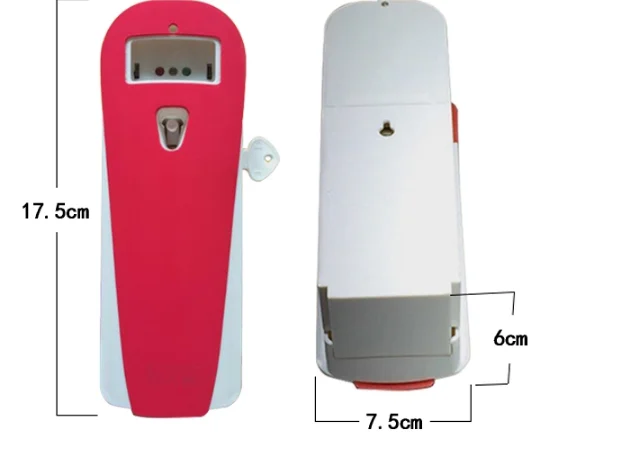 280/300ml LED automatic spray air freshener dispenser for hotel