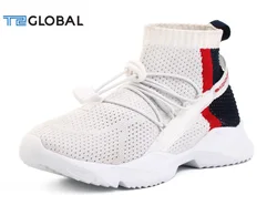 GT-20057C Wholesale Children Hiking Sport Shoes Casual Shoes Espadrilles Korea Knitting Shoes sneaker