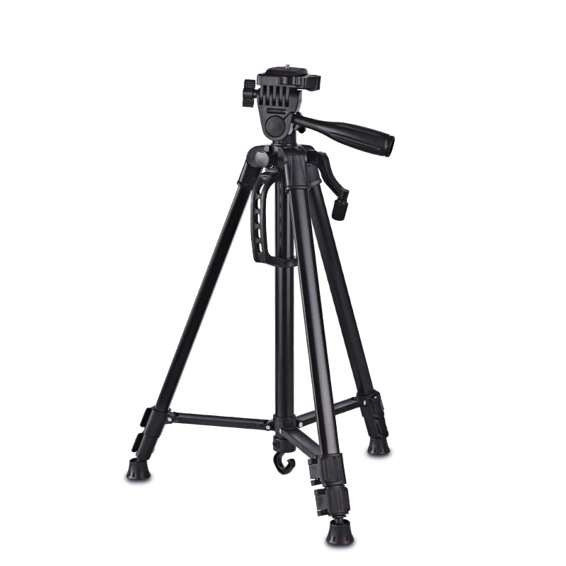 Light Stand Tripod for Projectors Holder Mount Portable Projector Tripod Mobile Phone Stand Outdoor Adjustable 133 CM Black Ce