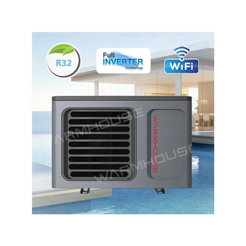 22kW 750000BTU Pool Heater Warmhouse Swimming Pool heat pump R32 230V 50Hz single phase for 45 to 90 volume pool
