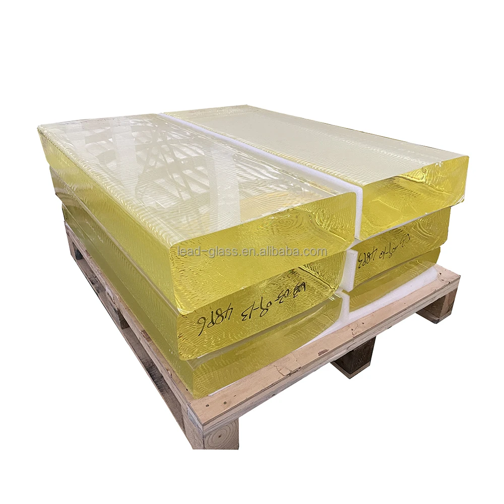 150mm 180mm 200mm ZF501 Radiation Resistant Lead Glass for Nuclear Reactors