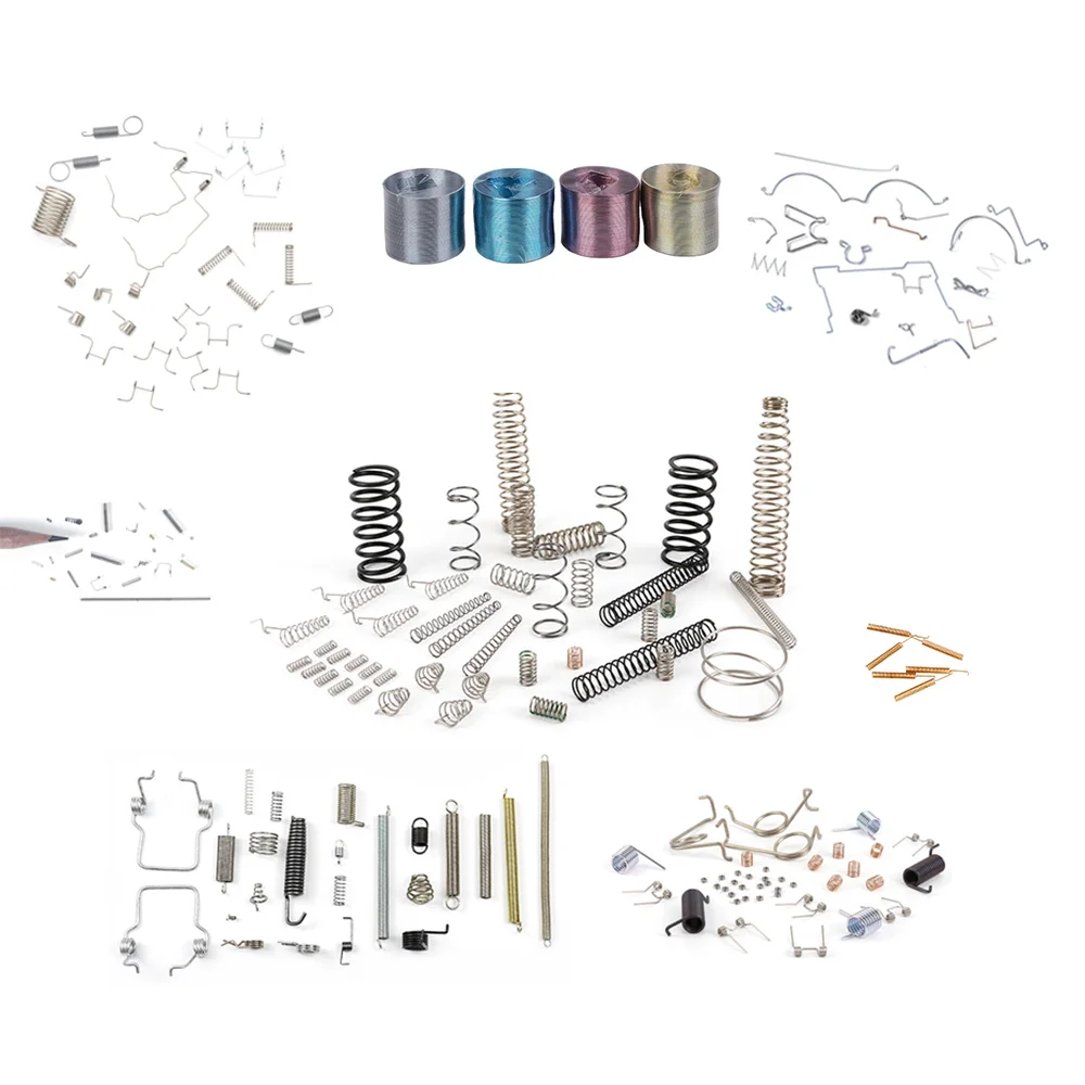 High Quality Chinese Spring Clip Magic Adjust Power Compression Piston Wire Forming SS 316 Spring Clip