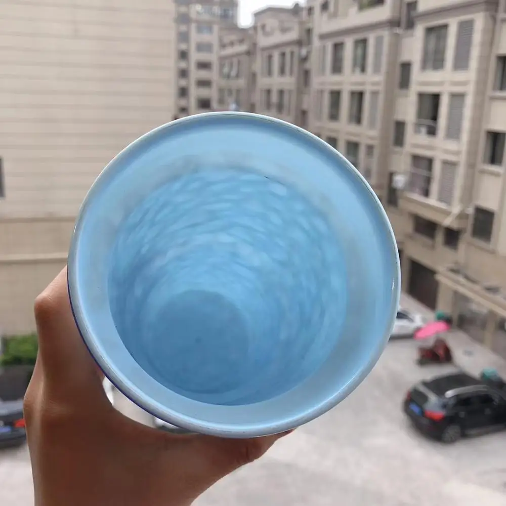 30oz BPA free Double Wall AS plastic Frosty frozen Freezer Ice Cooling Gel Beer Mug Tumbler with lid and straw