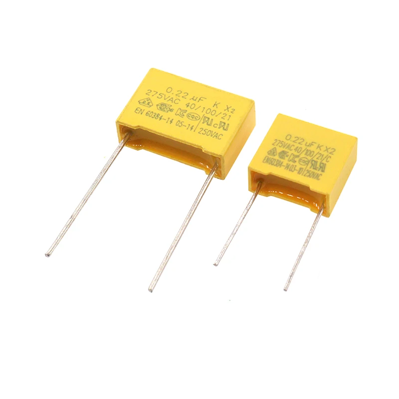 X2 Film capacitor 0.022UF 275V223K 10mm Safety capacitors 223 22nF MPX/MKP Polypropylene capacitor