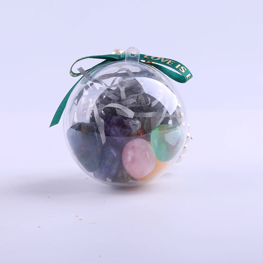 Seven Chakra Stone 7 Colors Set Yoga Chakra Irregular Reiki Healing Crystals Stone Polished Individual Stones House Decor