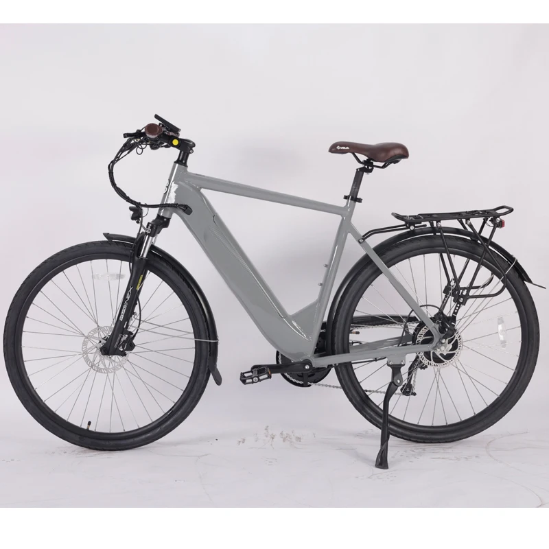 9 Speed 28 Inch  250W  Electric Mid Motor Mountain Bike Samsung Lithium Battery 15Ah