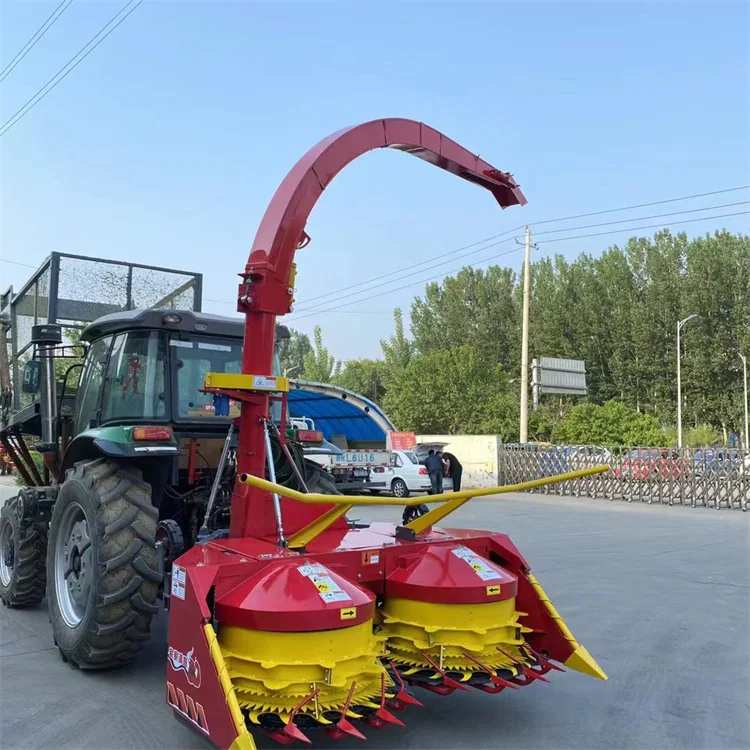 Corn Straw Crushing Harvester Green Forage Storage Machine Combine Harvester